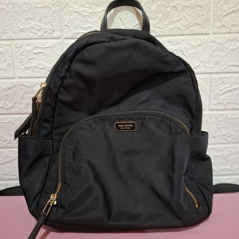 KS Kate Spade Backpack Nylon Authentic Preloved