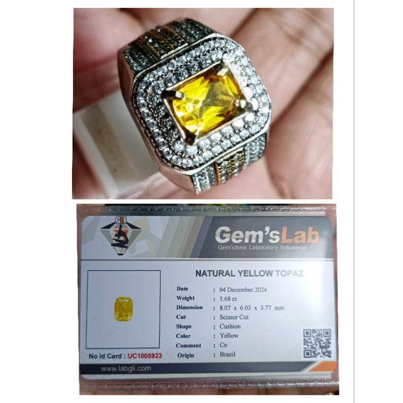 Natural Yellow Topaz