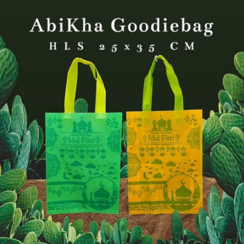 

Tas Goodiebag Hls 25x35x8cm Edisi Idul Fitri / Spundbound ( isi 12pcs )