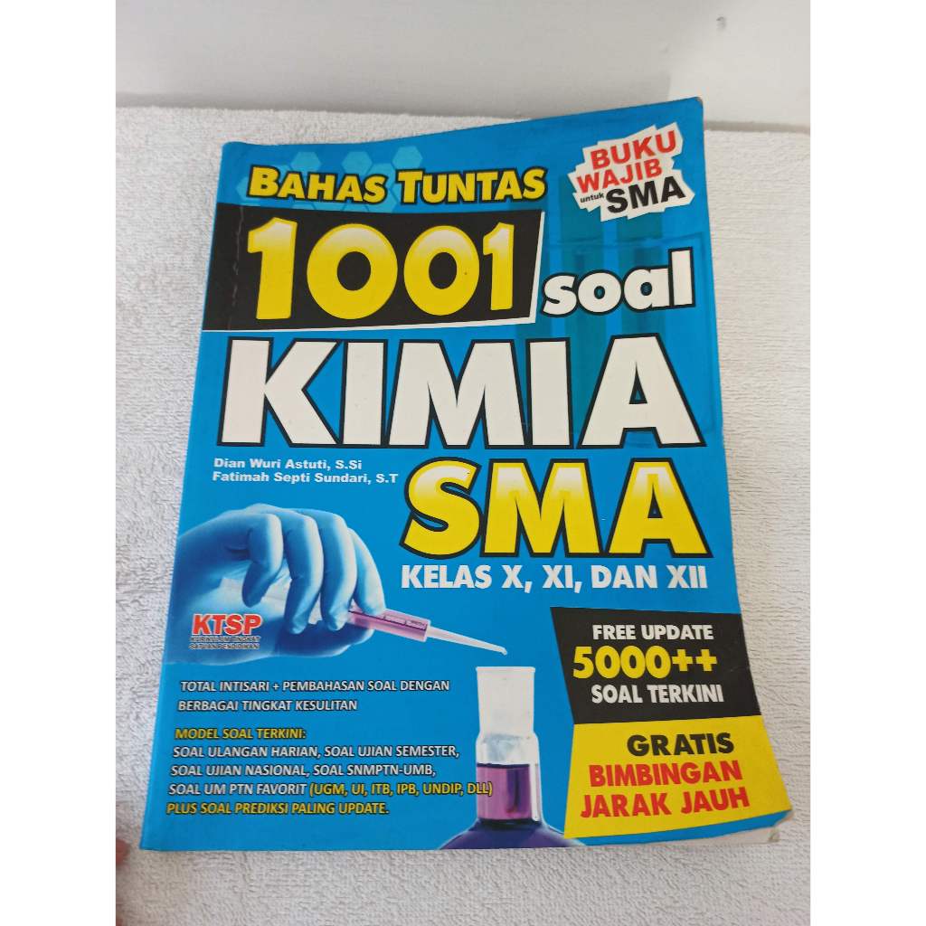 Bahas Tuntas 1001 Soal Kimia SMA kelas X, XI, XII