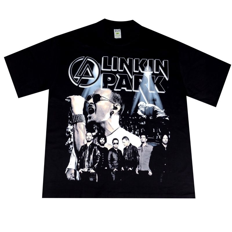 thisrt band Linkin Park combed 20's kaos oversize