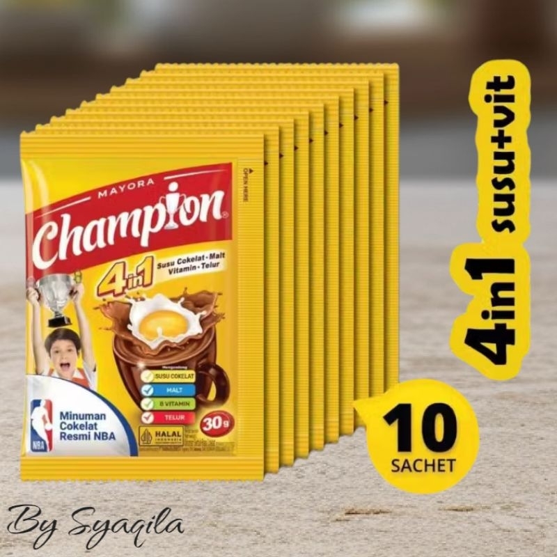 

Champion susu coklat (1 renceng isi 10 Pcs)