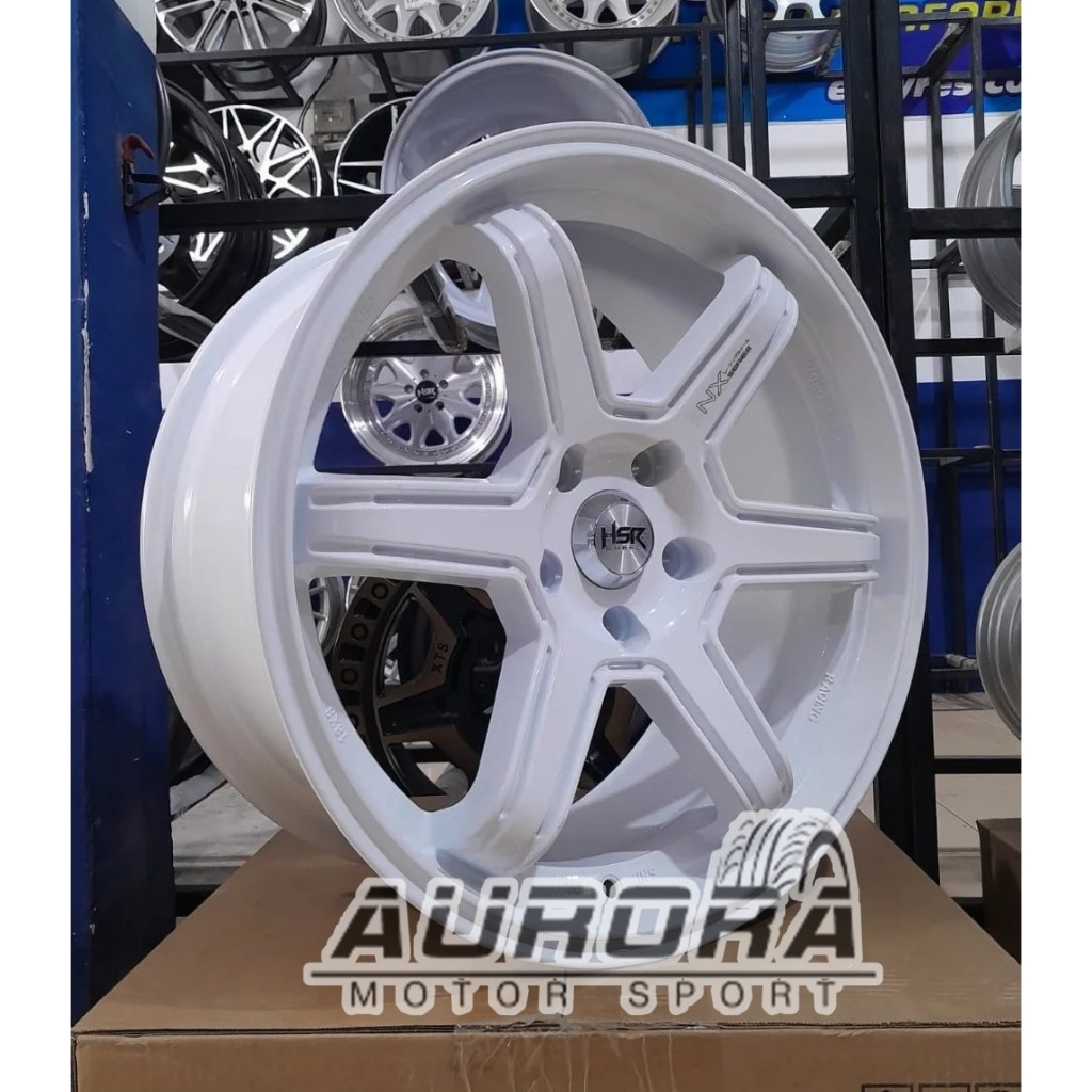 Velg HSR Palang 6 Lebar 8 R18 Series Minas Mobil Xpander,HRV,CRV,Alphard