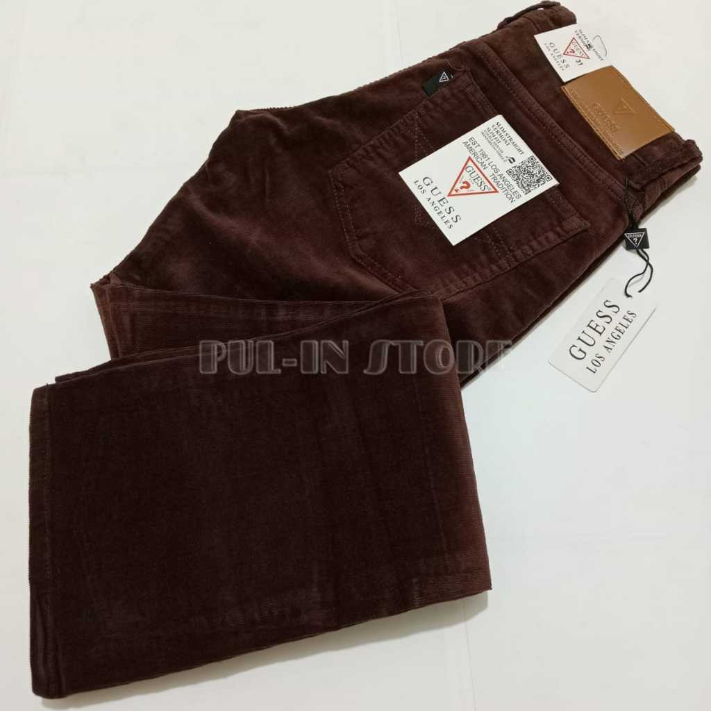 Celana Panjang Kodorai Pria/Celana Corduroy Pria Import Original/Celana Kodorai Cowok/Kodorai Maron