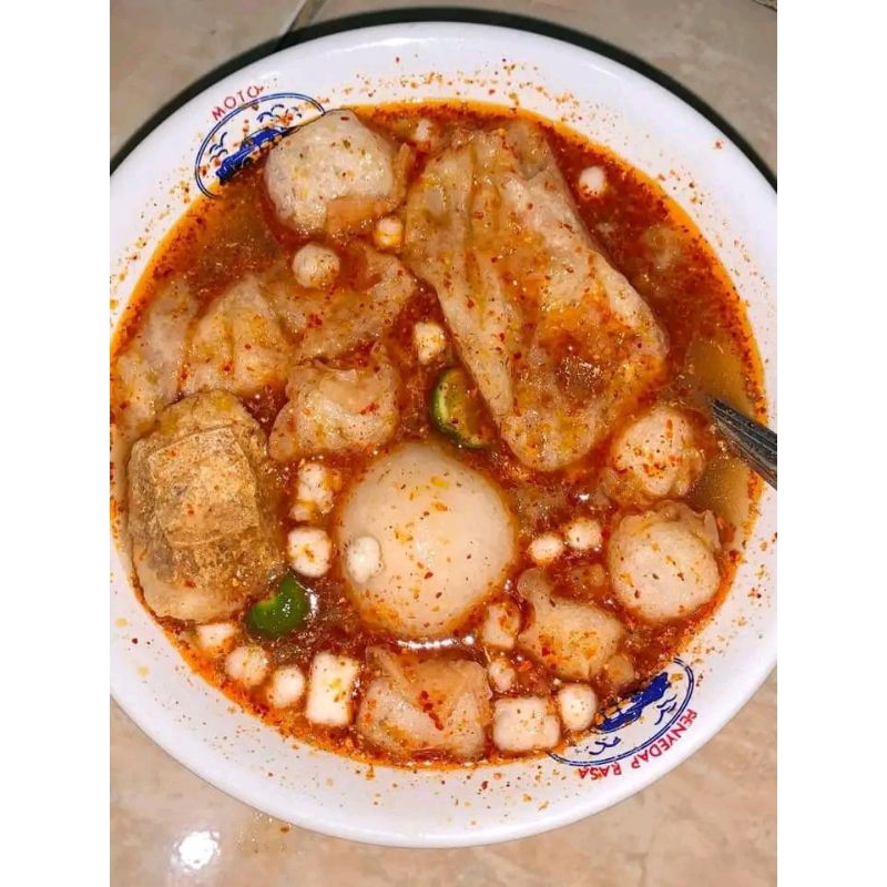 

Bakso aci ayam suwir si 5 pack