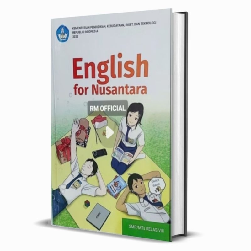 

Buku Bahasa Inggris Kelas 8 SMP/MTS Kurikulum Merdeka English For Nusantara