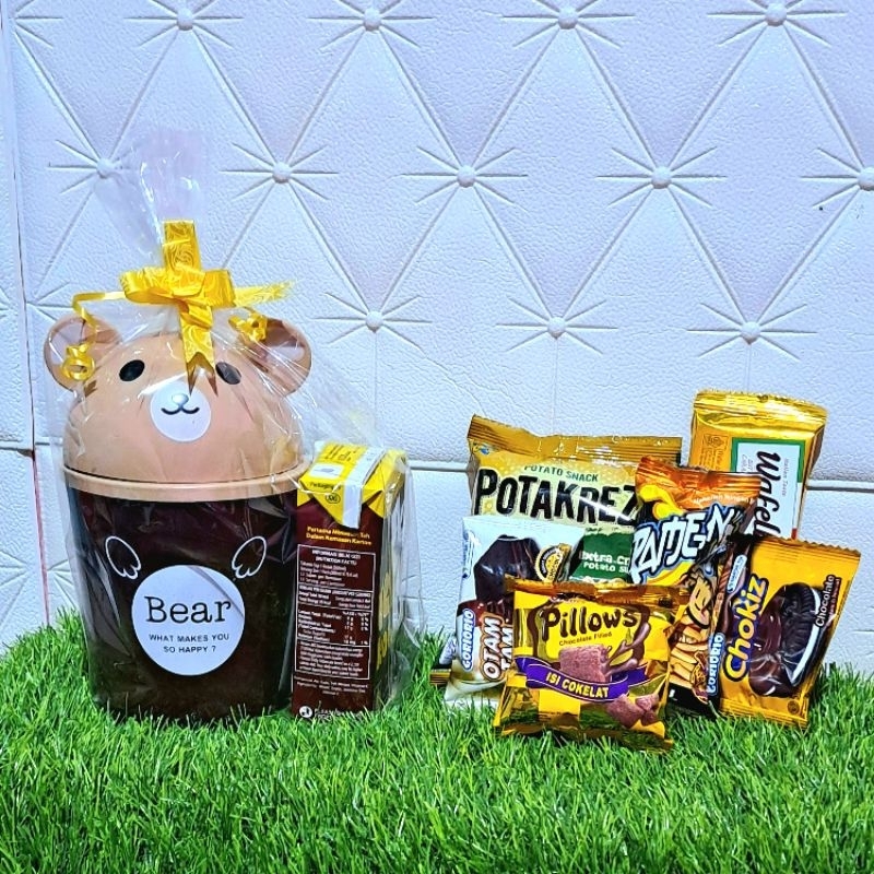

SNACK ULANG TAHUN ANAK LUCU / SOUVENIR SNACK KRANJANG SAMPAH