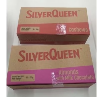 

coklat Silverqueen dan Cadbury