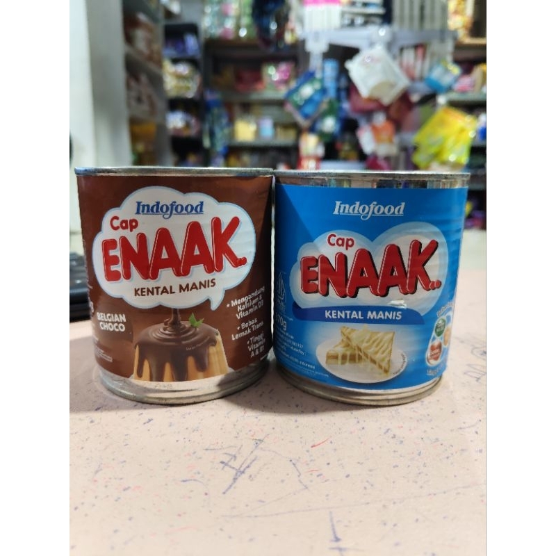

Cap Enaak kental manis kaleng 370 gr