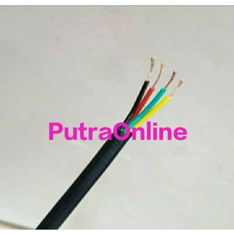 Kabel Awg24 isi 4 Jual Per/50meter Kabel Awg24 4jalur
