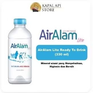 

Air Alam Lite 330 ml 1 dus isi 24 botol