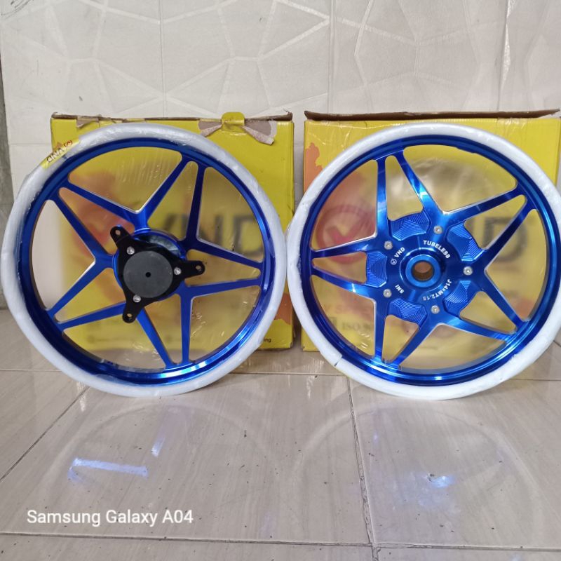 Velg aerox VND gen2 pnp biru