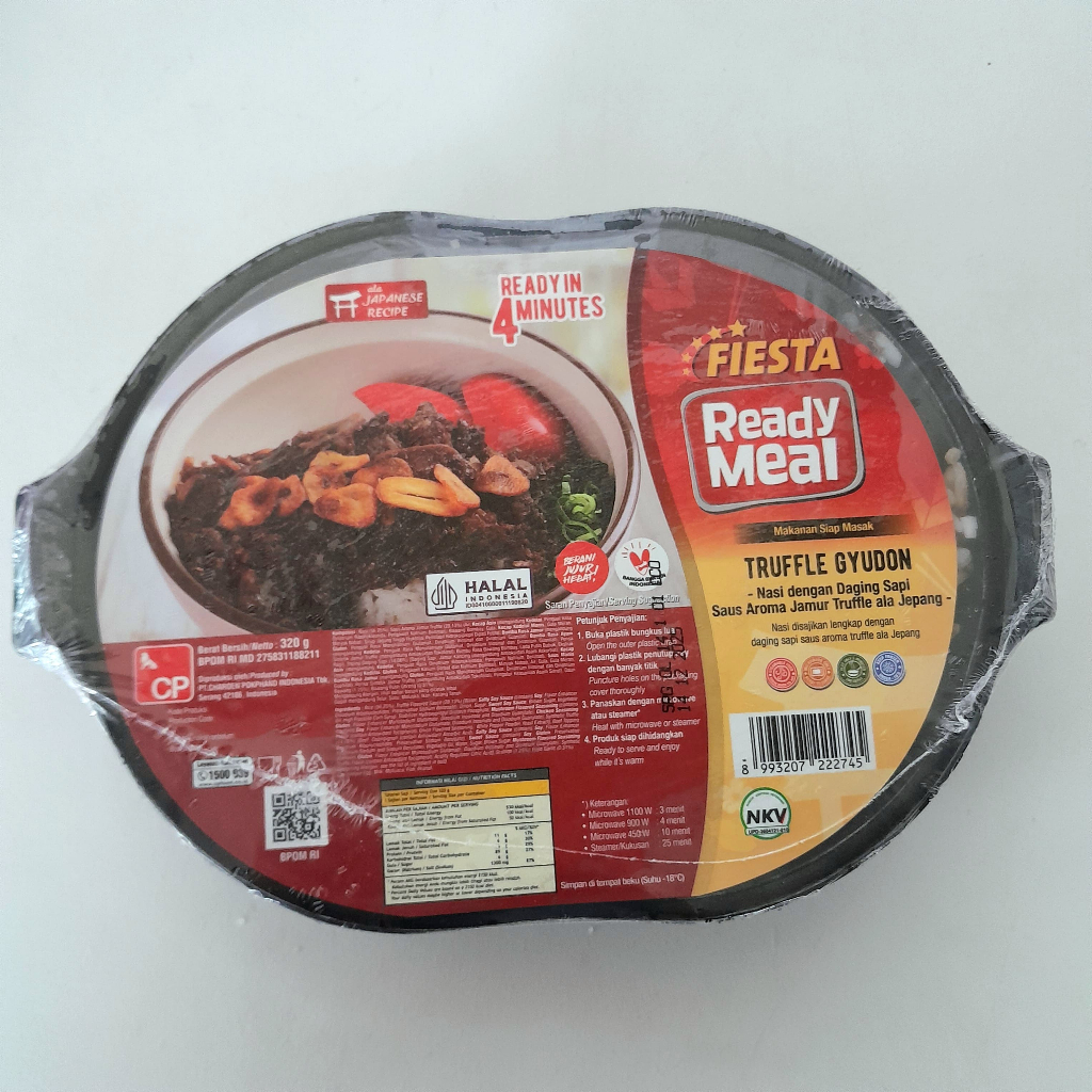 

FIESTA ready meal truffle gyudon 320gr