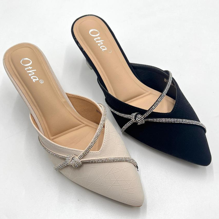 Otha Shoes H1039 OMS - Sepatu Heels Wanita Tinggi Hak 6 cm