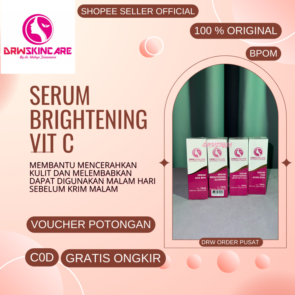 SERUM BRIGTHENING VIT C DRW SKINCARE