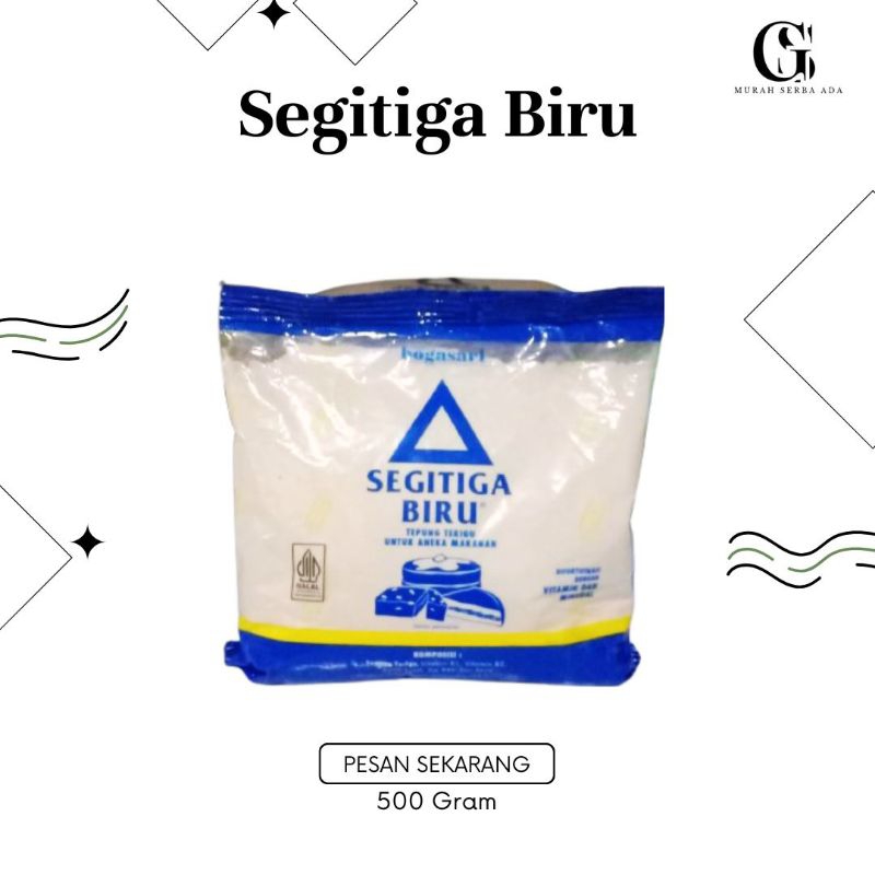 

TEPUNG SEGITIGA BIRU 500 G