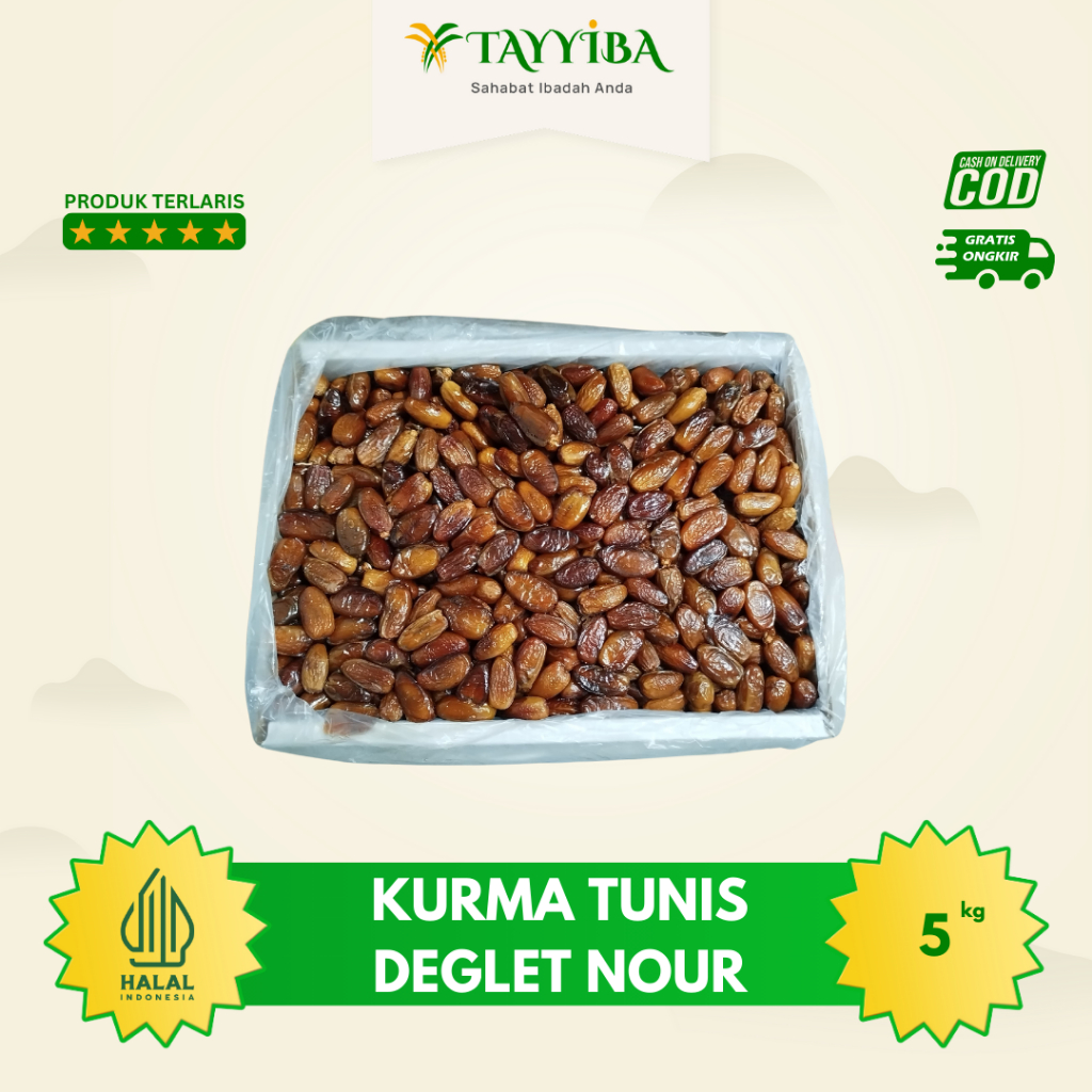 

Kurma Tunis Madu Bisa Ecer 250g, 500g, 750g, 1000g