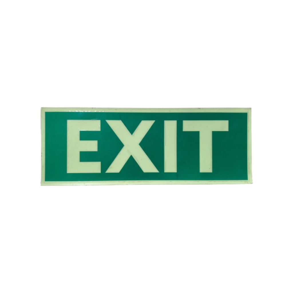 

Stiker Sign Exit ukuran 30cm x 11cm