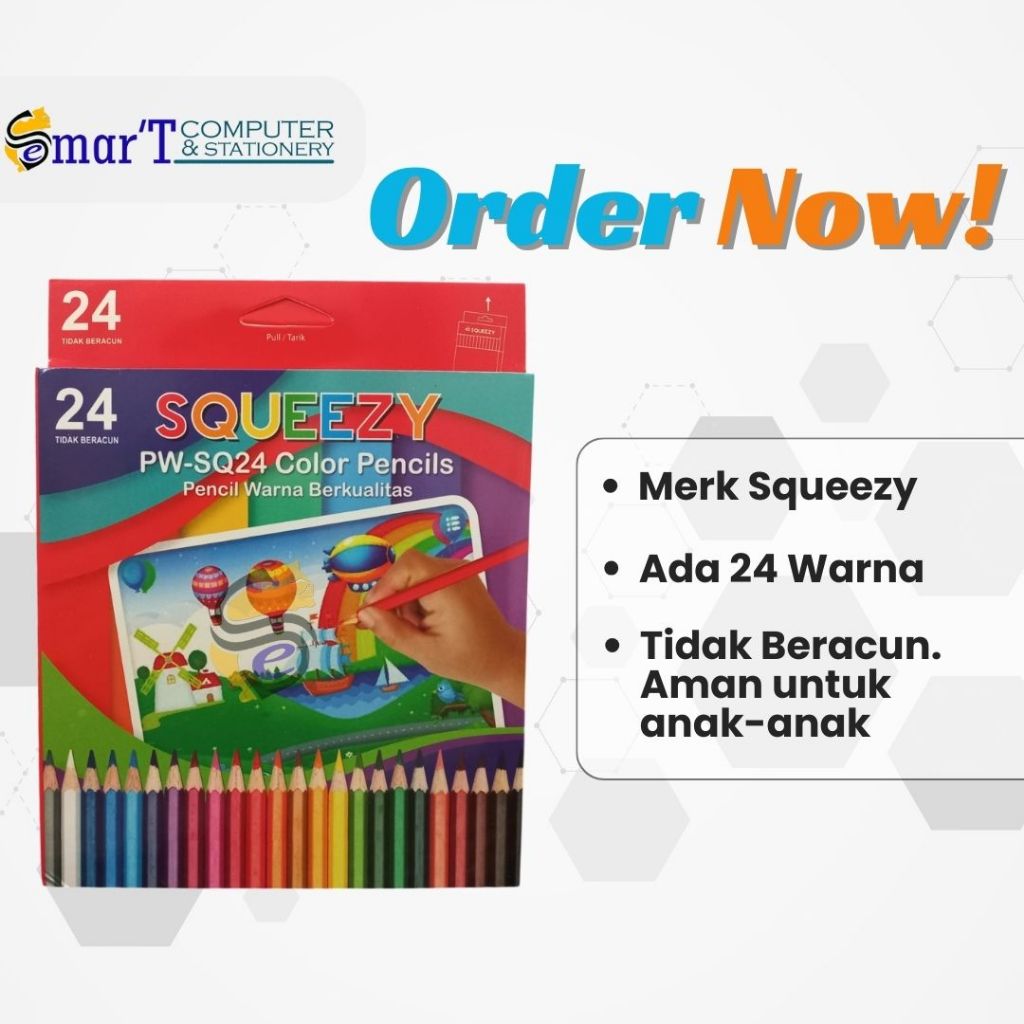 

Pensil Warna Anak Harga Murah, Kualitas Aman