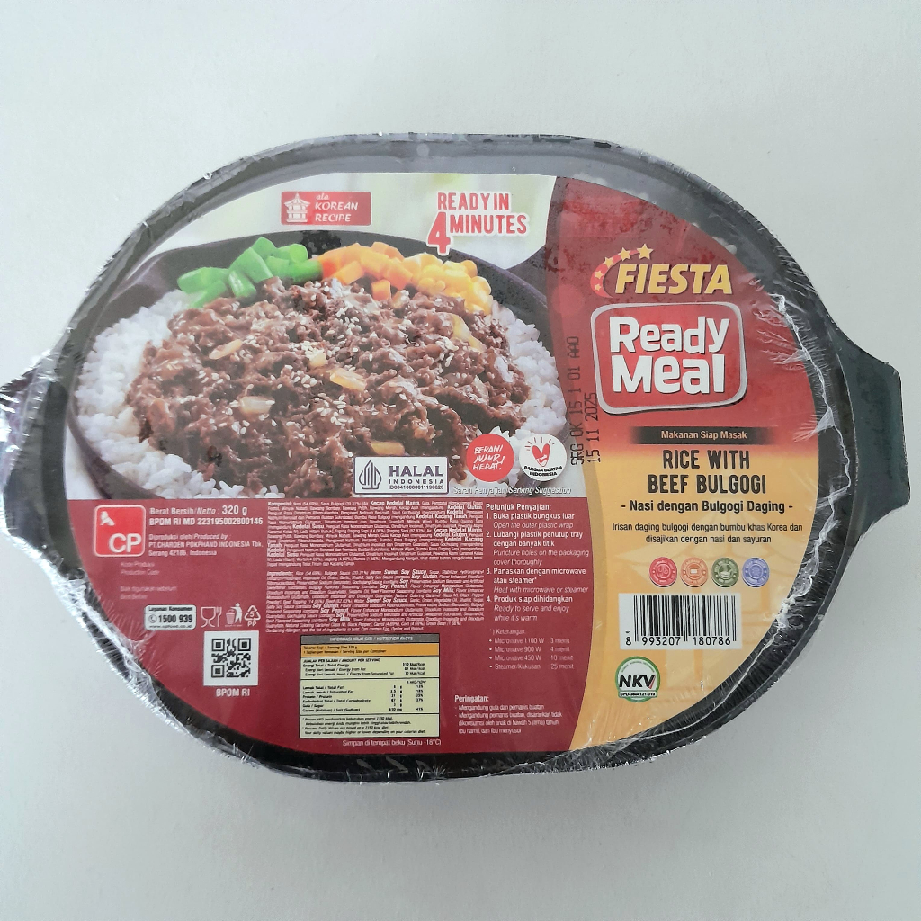 

FIESTA ready meal rice with beef bulgogi 320gr