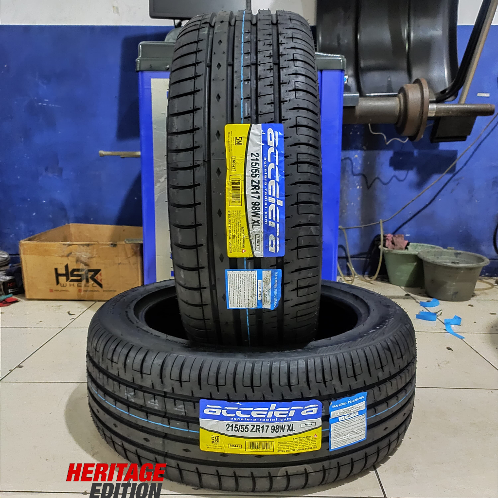 Ban Baru Ring17 Ban Tubeles Radial Accelera 215 55 R17 Ban Terlaris R17