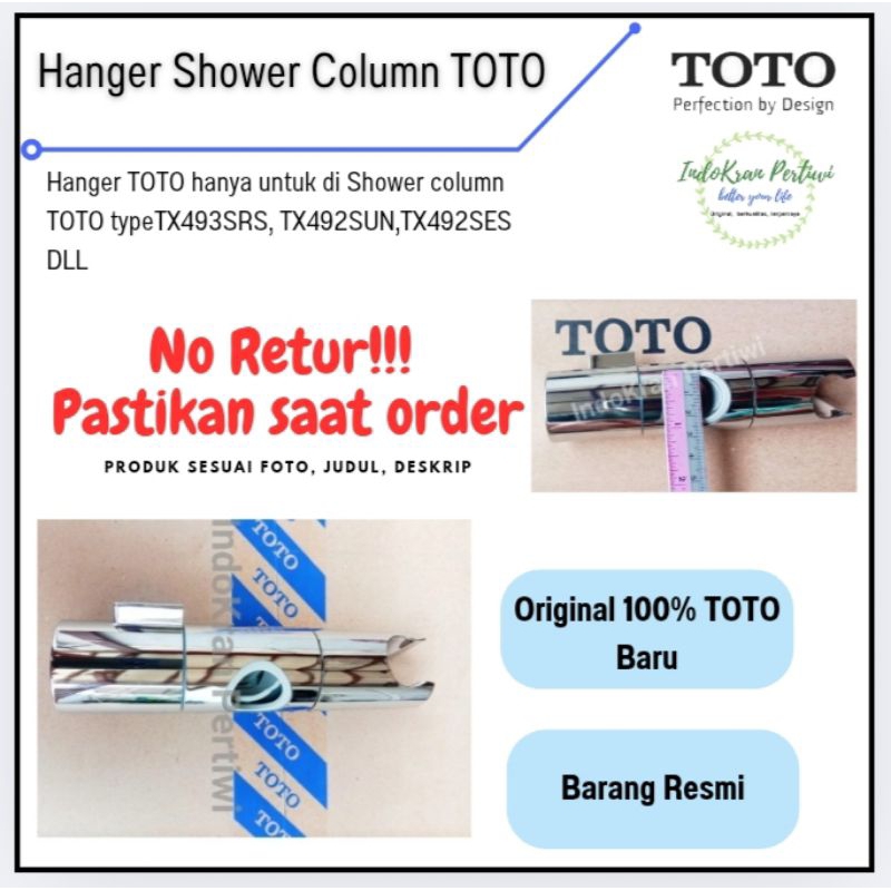 Hanger Shower Column TOTO / Hanger Shower Tiang TOTO/ Spare Part TOTO