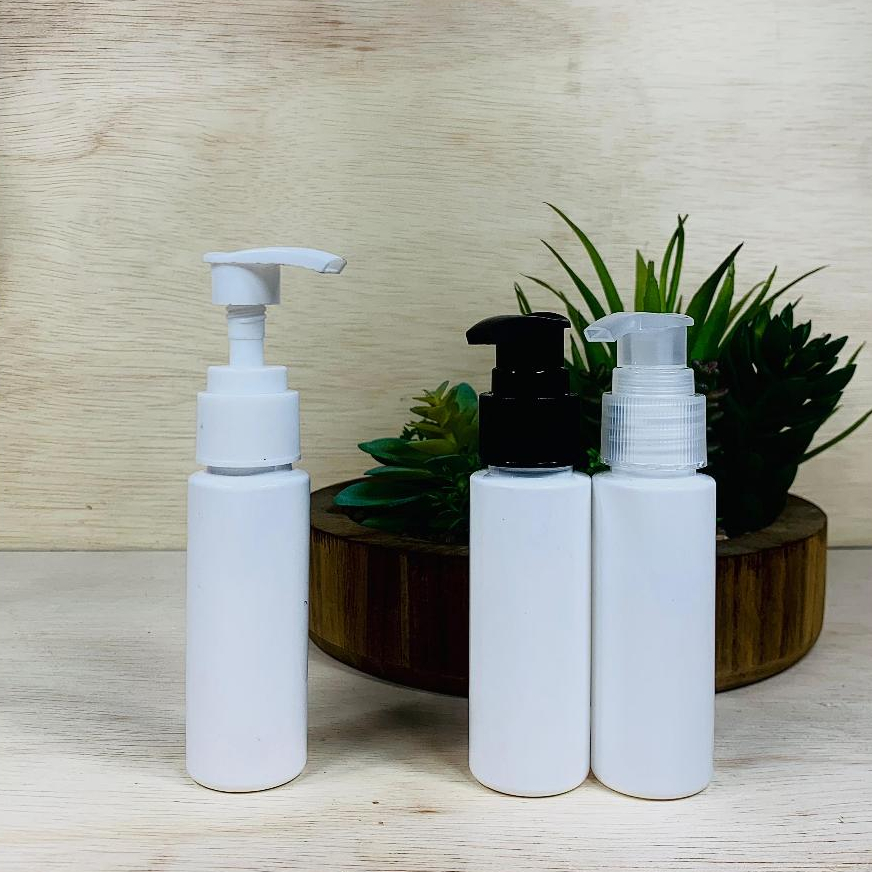 Botol Pump 50 Ml RF PUTIH / Botol Lotion Pump 50 Ml / Botol Sabun 50 Ml