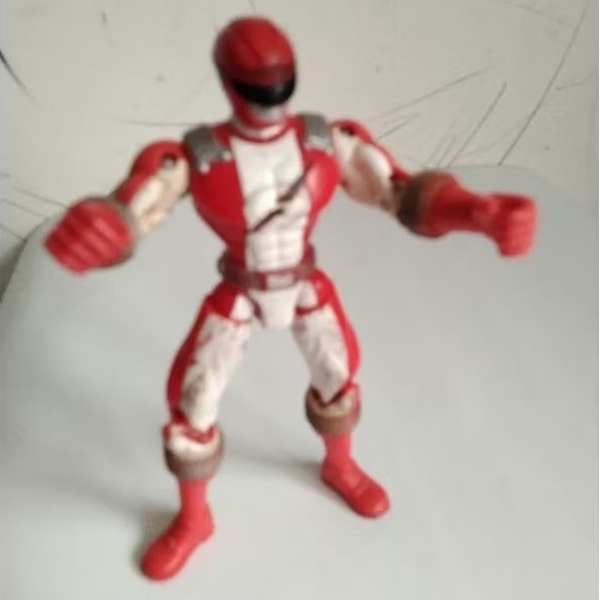 Bandai red power ranger over drive