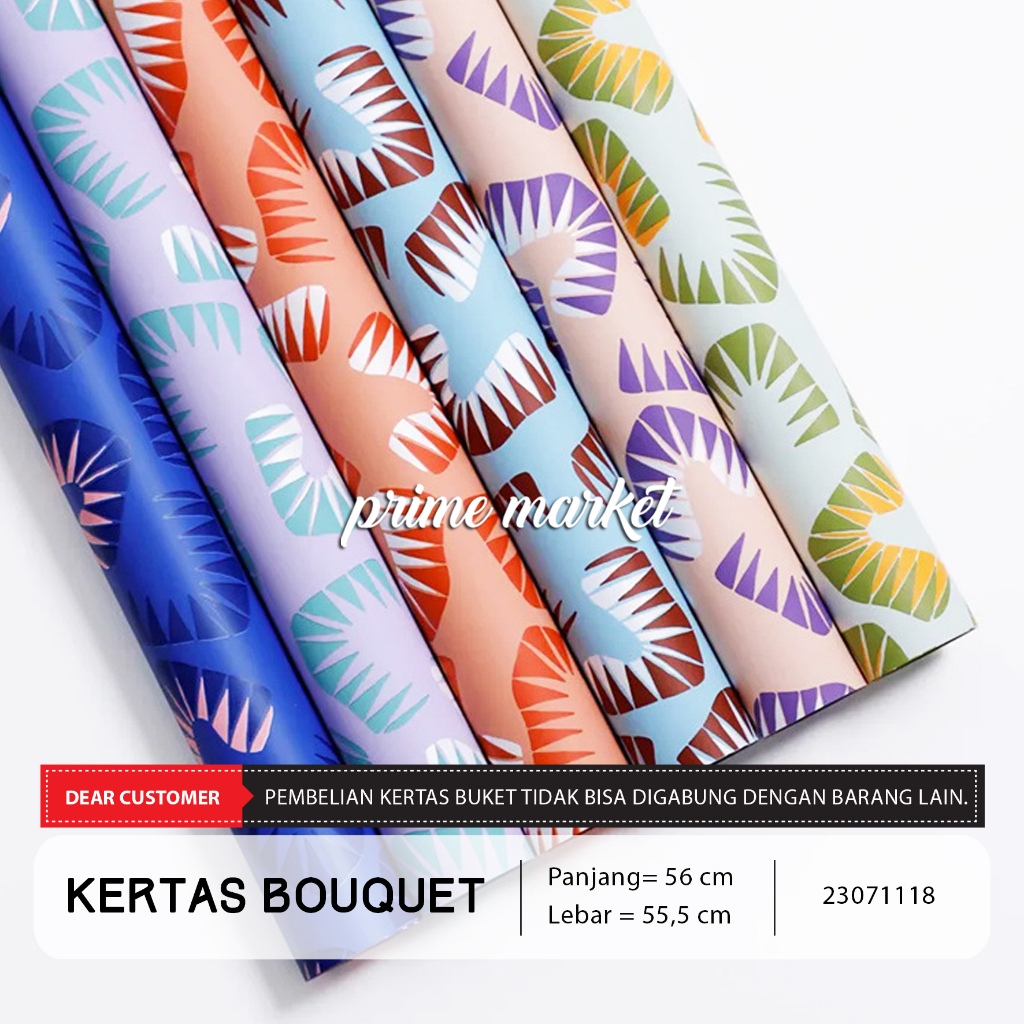

Kertas Buket Bunga Kertas Cellophane Kertas Bunga Buket Bouquet Flower Wrapping (23071118)