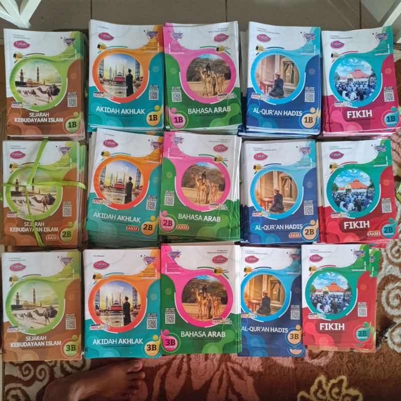 LKS AGAMA FATTAH MTs KELAS 7 8 9 FIKIH, ALQURAN HADIS, BAHASA ARAB, AKIDAH AKHLAK, SEJARAH KEBUDAYAA