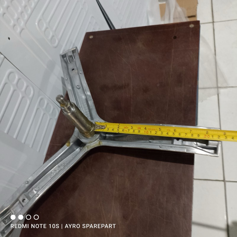 Segitiga mesin cuci front loading Sharp ES-FL862 / ES-FL1062B drat luar - Tipe ES-FL862