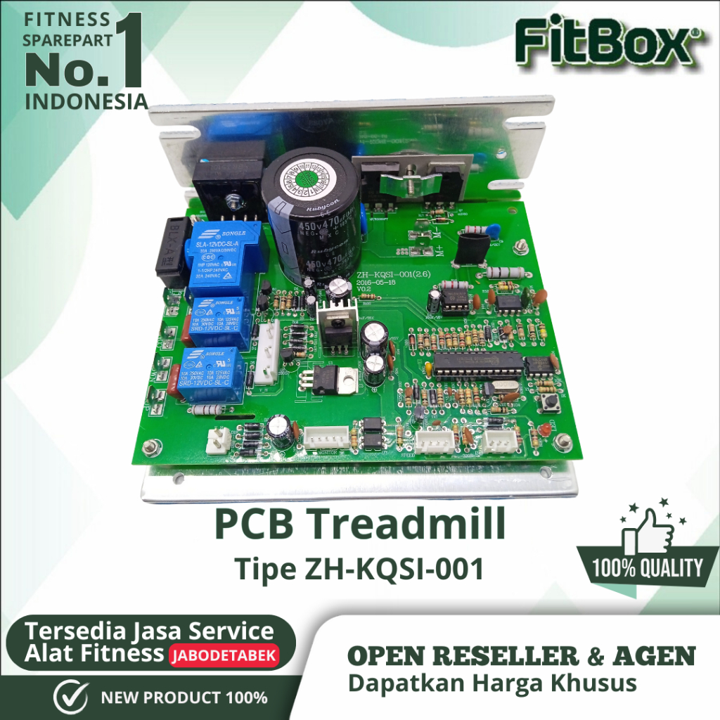 PCB Treadmill - Controller/Modul Treadmill PCB ZH-KQSI-001