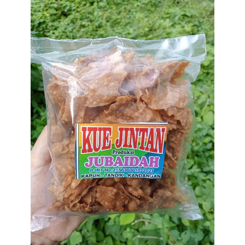 

KUE JINTAN MANIS/KERIPIK JINTAN HITAM