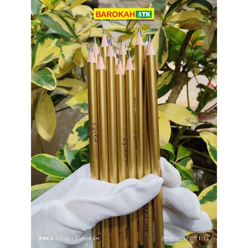 

BAROKAH PENSIL EMAS BIG GOLD Art. 988