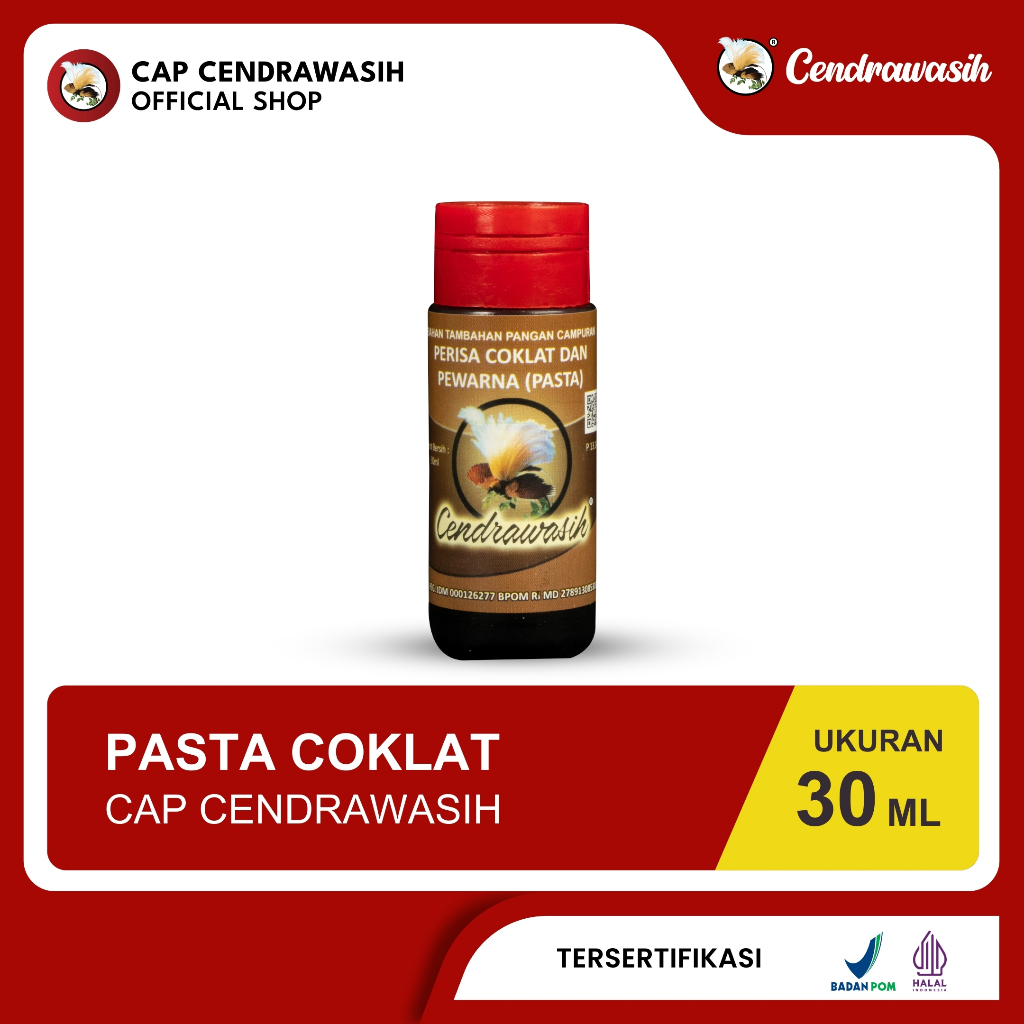 

Cap Cendrawasih Pasta Coklat 30ml