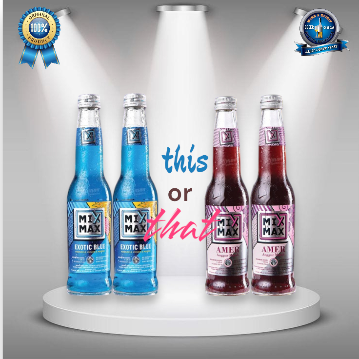 

Bebas Pilih ! MxMax Blue & A merah 2 Pcs!!