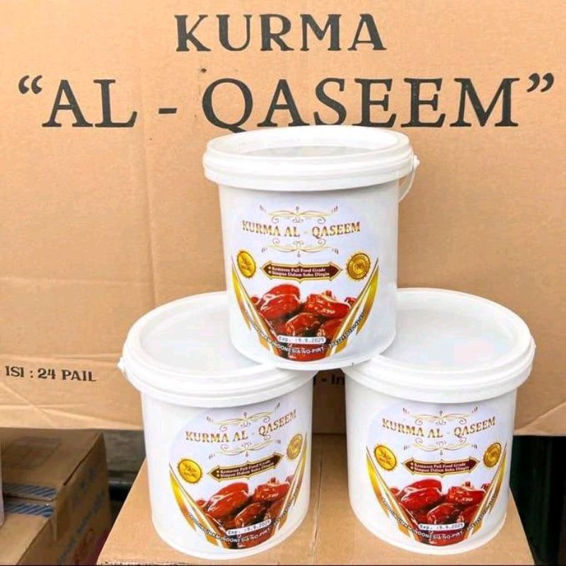 

(Grosir Termurah) KURMA EMBER AL QASSEM PREMIUM TERMURAH |BUCKET PACK KURMA AL QASEEM