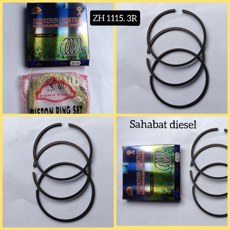 Ring seher ZH1115 3R ASLI DONGFENG/  ring piston ZH1115 3R asli Dongfeng