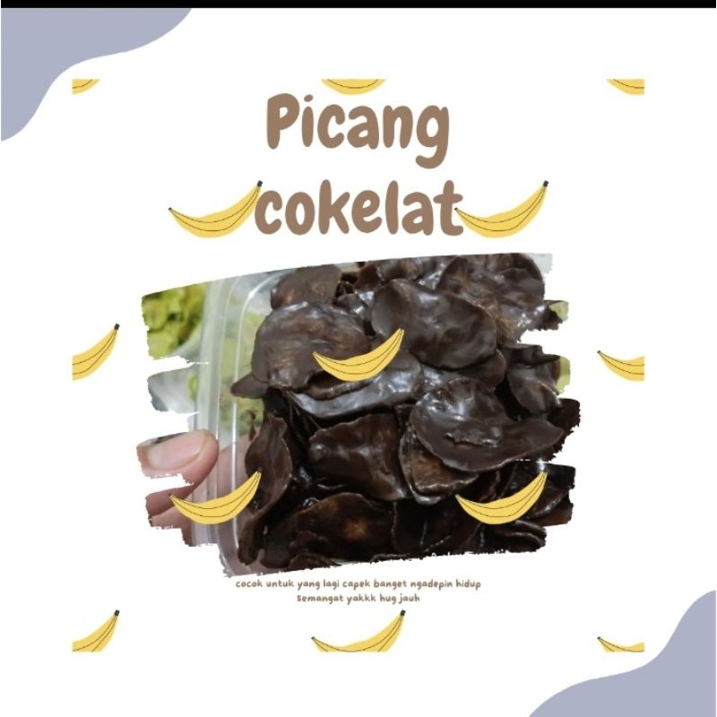 

keripik pisang/keripik pisang cokelat/keripik pisang cokelat lumer/keripik pisang kalimantan/keripik buah/keripik buah renyah