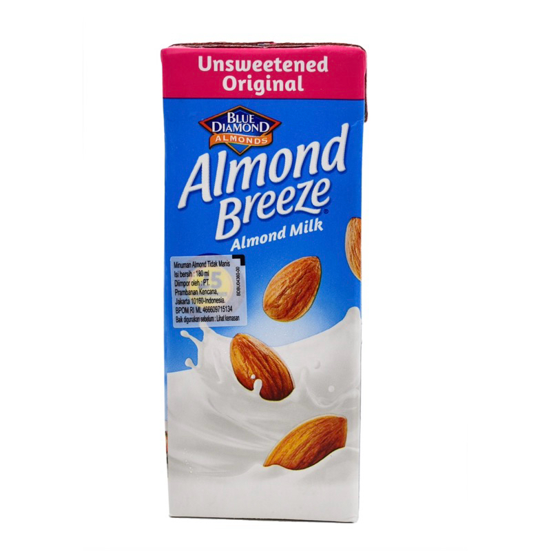 

Blue Diamond Almond Milk Unsweetened Original 180 Ml