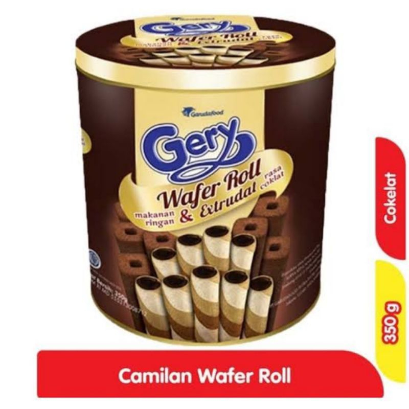 

Gery Wafer Stick Roll Kemasan Jar 350gr