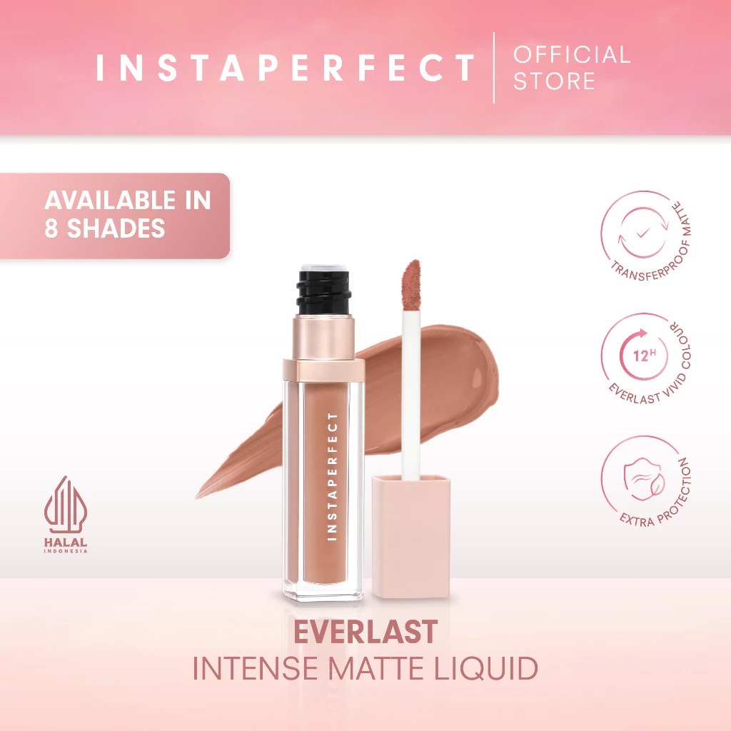 Wardah Instaperfect Everlast Intense Matte Liquid Lip Cream Wardah Instaperfect