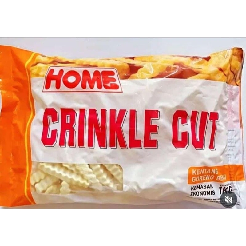 

KENTANG GORENG HOME CRINCKLE KEMASAN 1KG