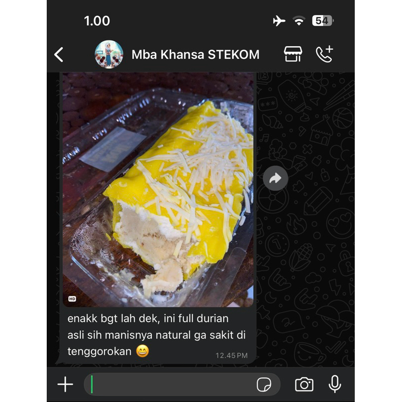 

PANCAKE ROLL DURIAN READY SIAP KIRIM