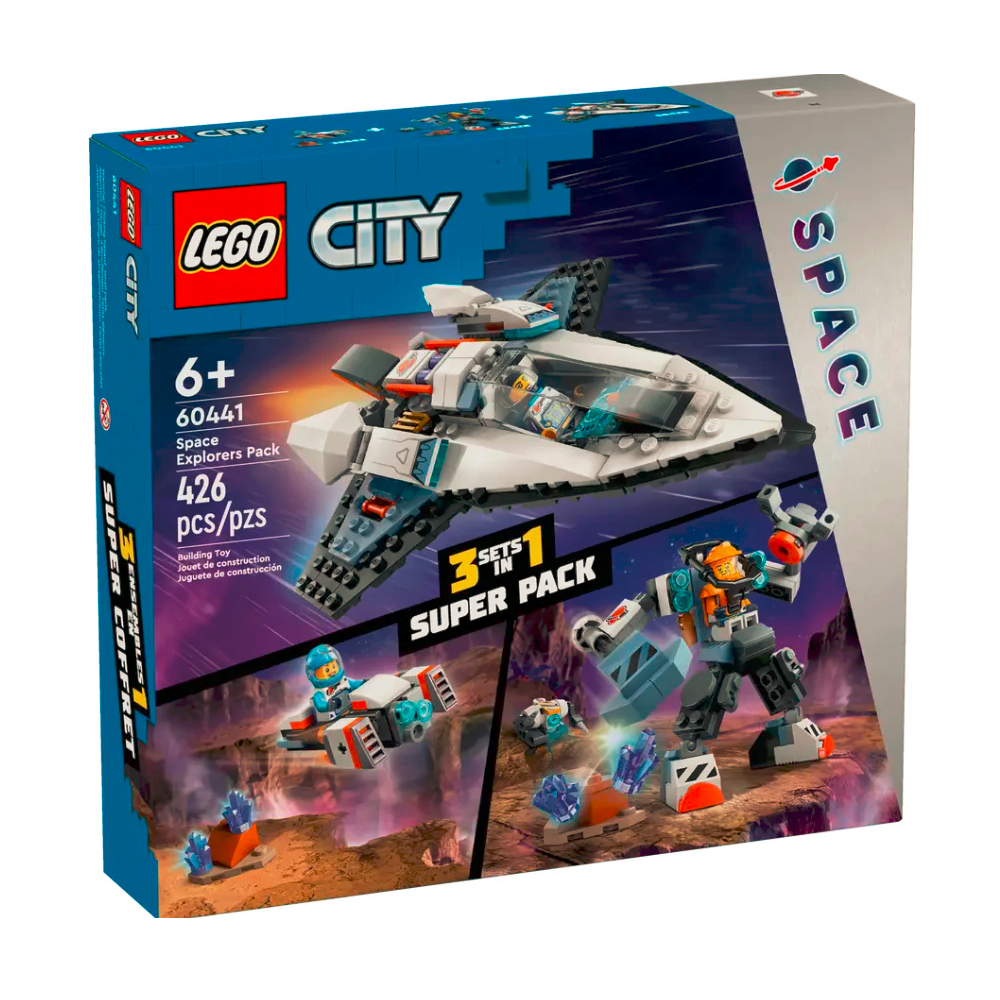 LEGO 60441 Space Explorers Pack - Lego Pesawat Luar Angkasa