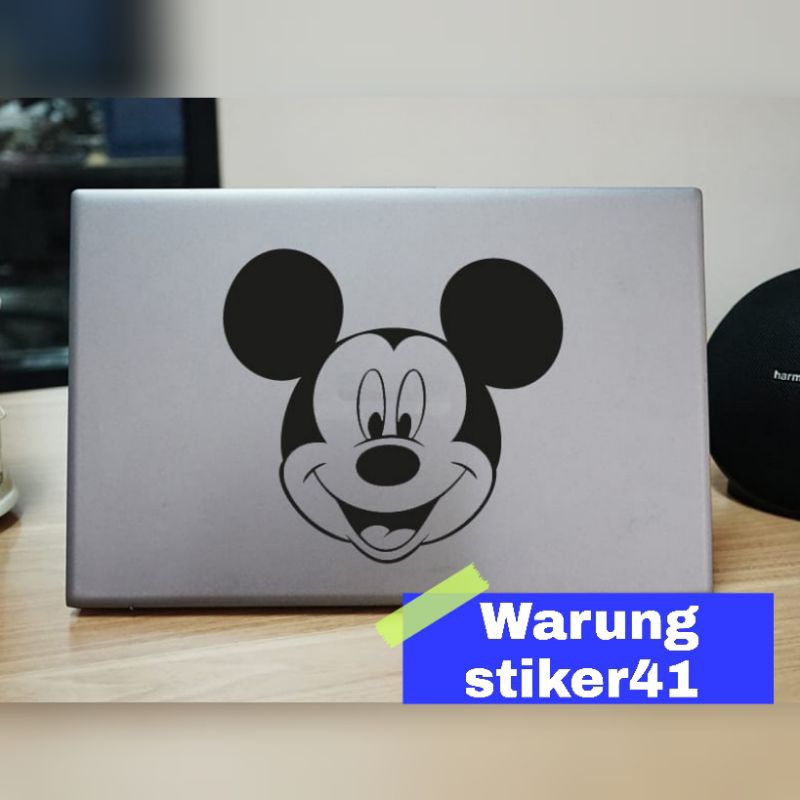 stiker laptop Mickey mouse sticker lucu murah