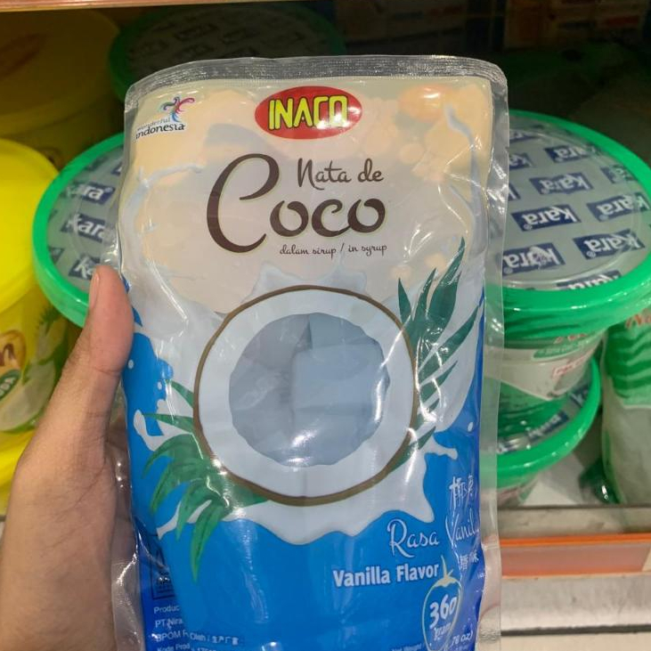 

Inaco Nata De Coco Vanilla 360 gr