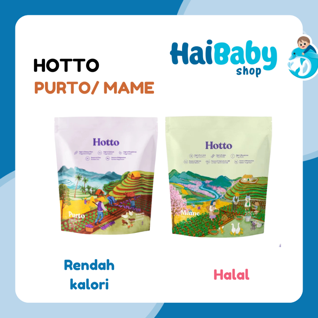 

Hotto Purto & Mamee - Minuman Multigrain/PotatoTinggi serat Rendah Kalori