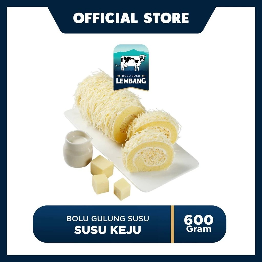 

Bolu Gulung Lembang Susu Keju - Reguler Pack (600gr)