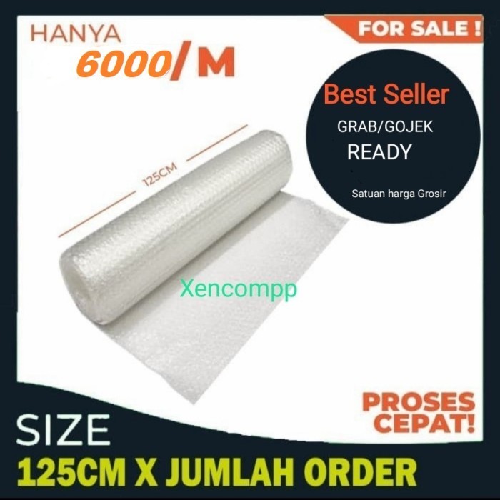 

Bubble wrap - buble wrap BUBLE WRAPPING Bubblewrap packing pack Harga per meter